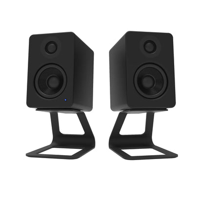 Kanto SE2 Elevated Desktop Speaker Stands for Small Speakers - Pair, Black - Image 6