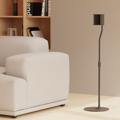 Kanto SLH Universal Height Adjustable Speaker Stands for Satellites up to 4.1 kg - Black, Pair - Image 2