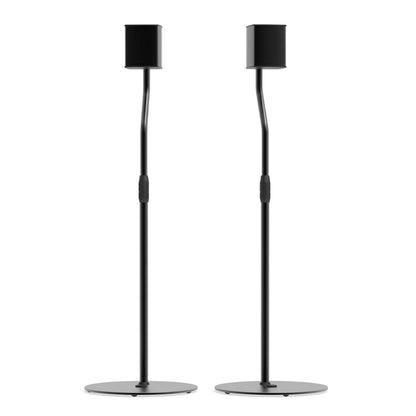 Kanto SLH Universal Height Adjustable Speaker Stands for Satellites up to 4.1 kg - Black, Pair - Image 4
