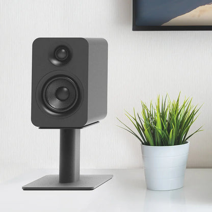 Kanto SP6HD 6" Tall Universal Desktop Speaker Stand - Pair, Black - Image 2