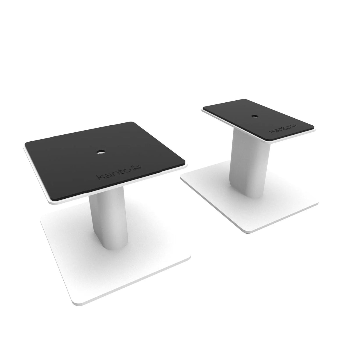 Kanto SP6HDW 6" Tall Universal Desktop Speaker Stand - Pair, White - Image 6