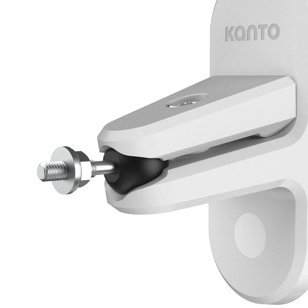 Kanto SPW3 Universal Satellite Speaker Wall Mount Bracket - White, Pair - Image 4