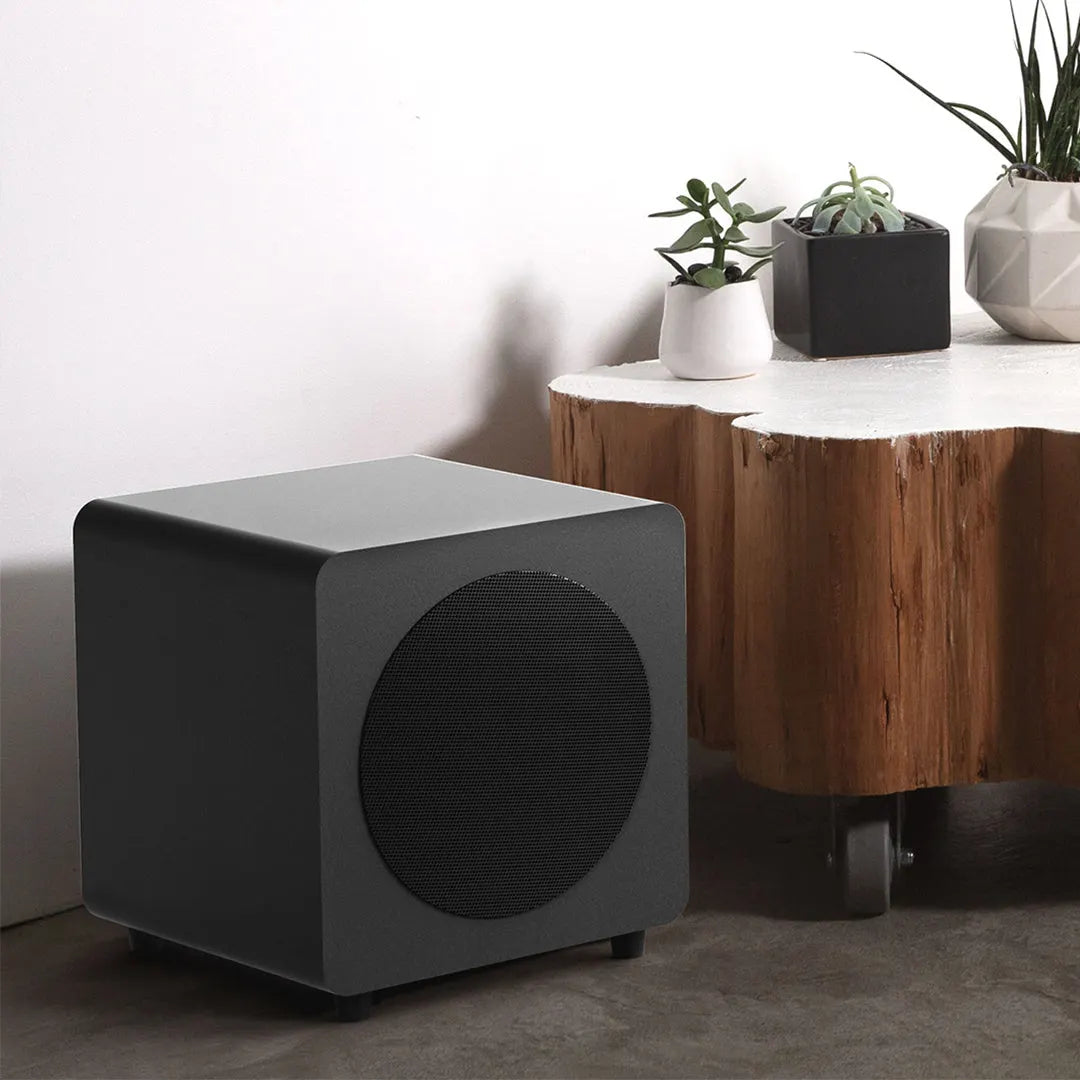 Kanto SUB8 300W 8" Sealed Powered Subwoofer, Matte Black - Image 2