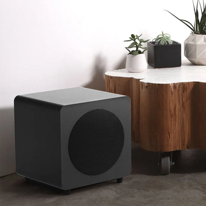 Kanto SUB8 300W 8" Sealed Powered Subwoofer, Matte Black - Image 2