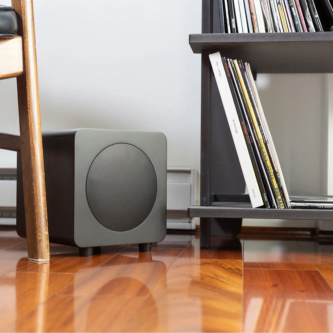 Kanto SUB8 300W 8" Sealed Powered Subwoofer, Matte Black - Image 6