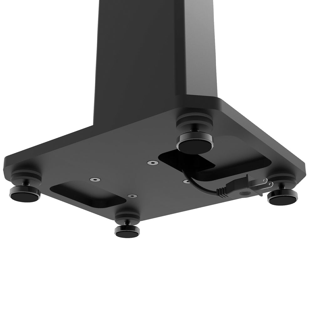 Kanto SX30 30" Tall Fillable Speaker Stands with Isolation Feet - Pair, Black - Image 2