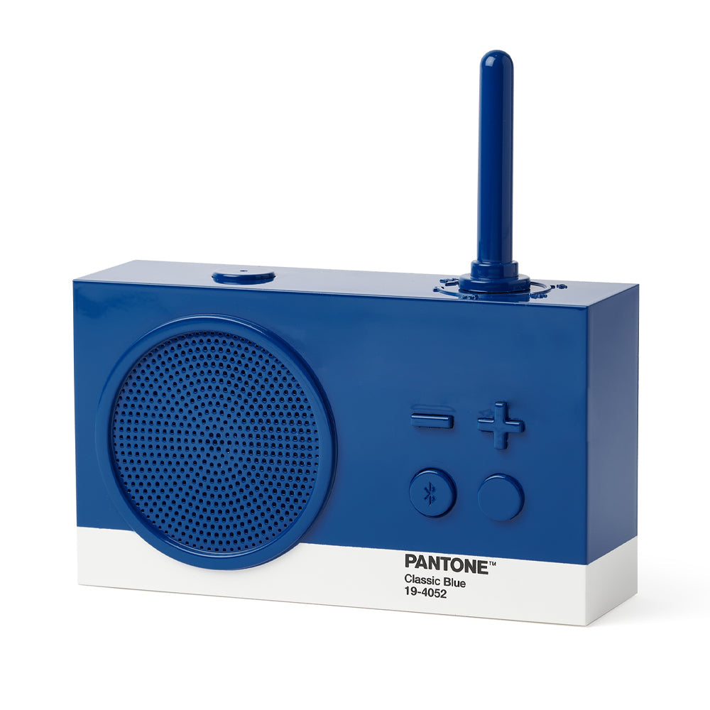 Lexon Thykho 3 Fm Radio & Bluetooth Speaker PANTONE - Classic Blue - Image 3