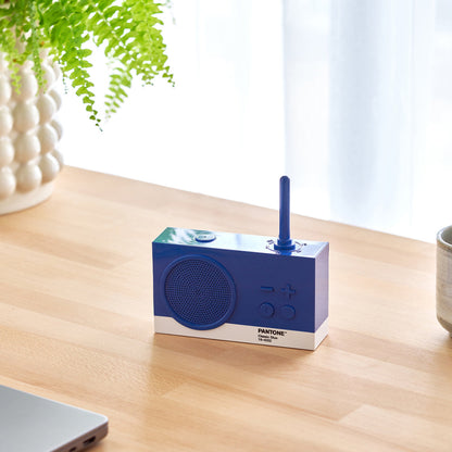 Lexon Thykho 3 Fm Radio & Bluetooth Speaker PANTONE - Classic Blue - Image 6
