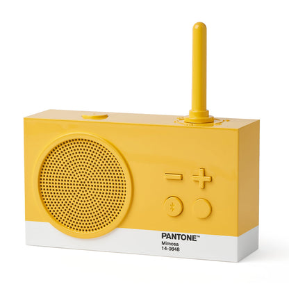 Lexon Thykho 3 Fm Radio & Bluetooth Speaker PANTONE -Yellow - Image 3