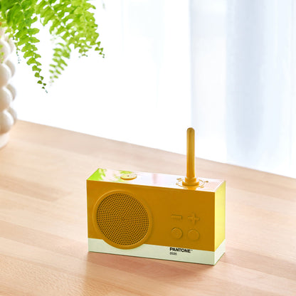 Lexon Thykho 3 Fm Radio & Bluetooth Speaker PANTONE -Yellow - Image 4