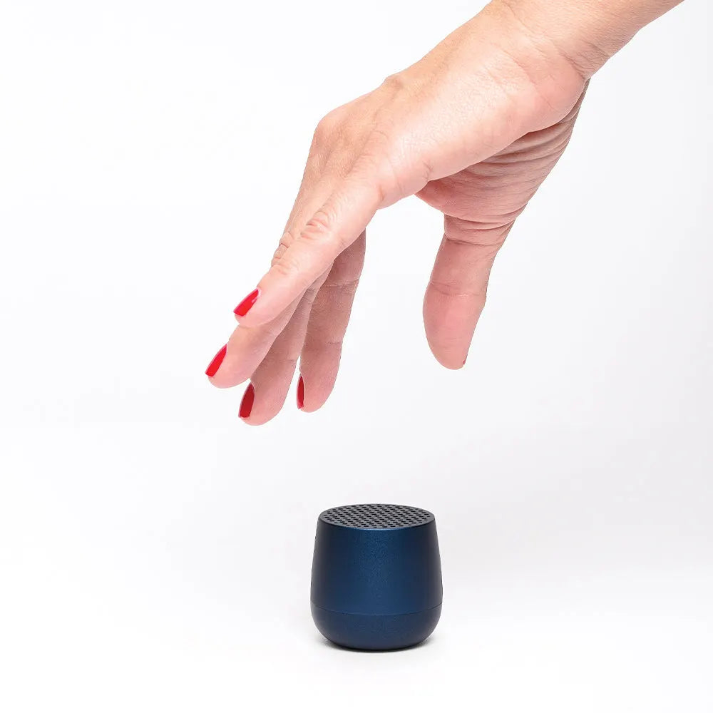 Lexon Mino+ Mini Bluetooth Speaker - Blue - Image 4