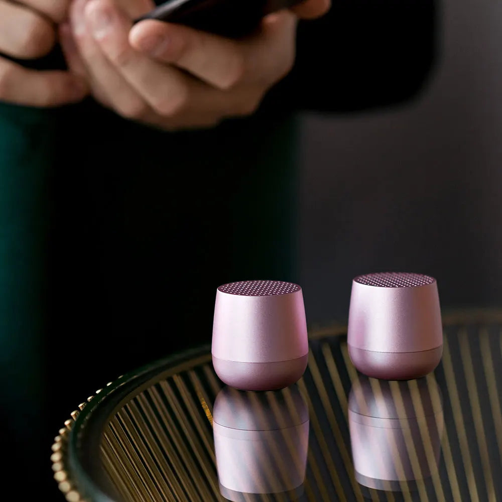 Lexon Mino+ Mini Bluetooth Speaker - Pink - Image 5