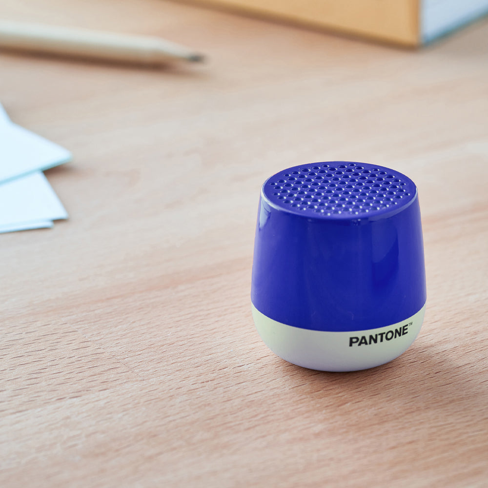 Lexon Mino+ Mini Bluetooth Speaker PANTONE - Classic Blue - Image 3