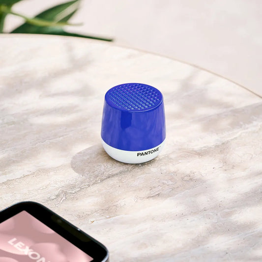 Lexon Mino+ Mini Bluetooth Speaker PANTONE - Classic Blue - Image 4