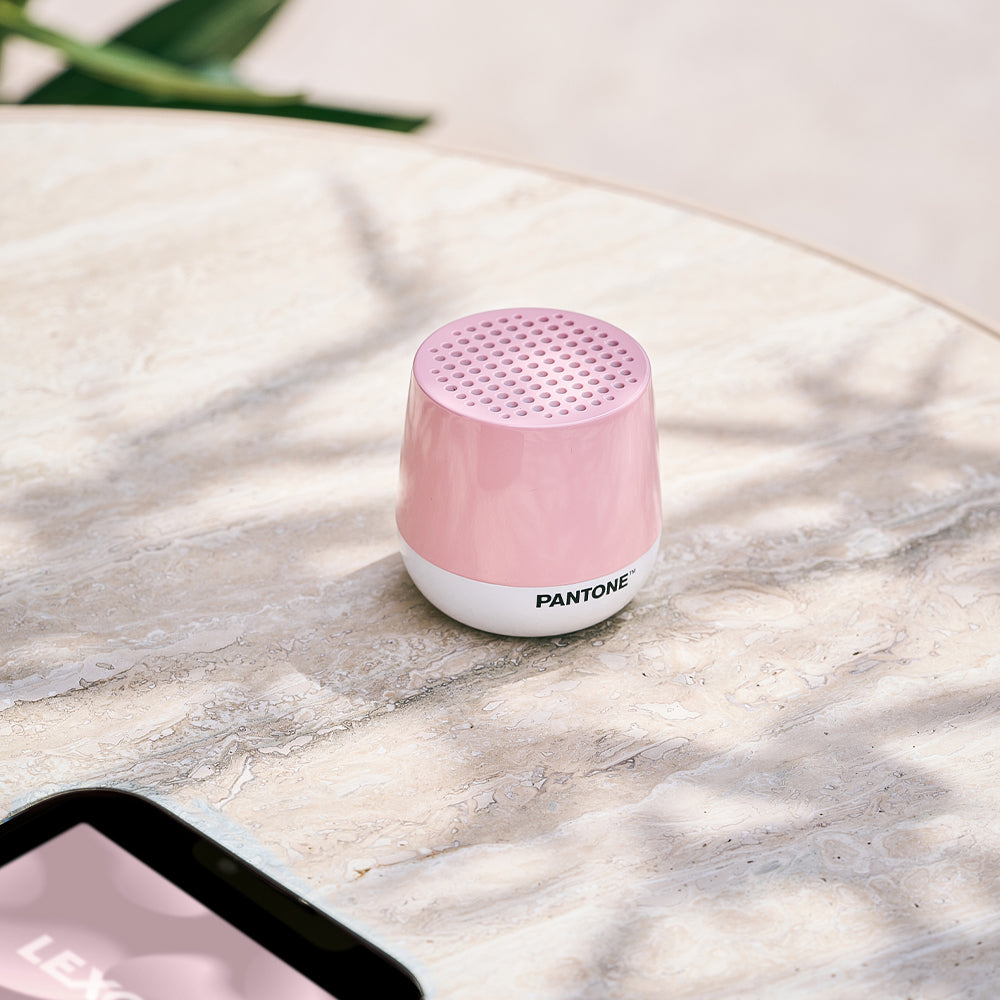 Lexon Mino+ Mini Bluetooth Speaker PANTONE - Rose Pink - Image 2