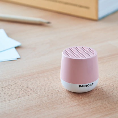 Lexon Mino+ Mini Bluetooth Speaker PANTONE - Rose Pink - Image 3
