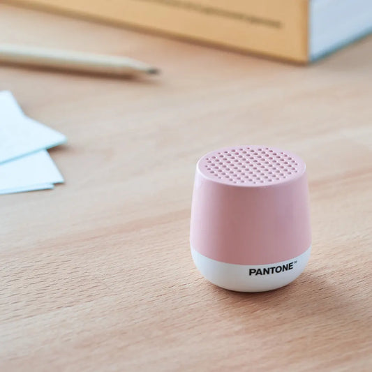 Lexon Mino+ Mini Bluetooth Speaker PANTONE - Rose Pink - Image 3