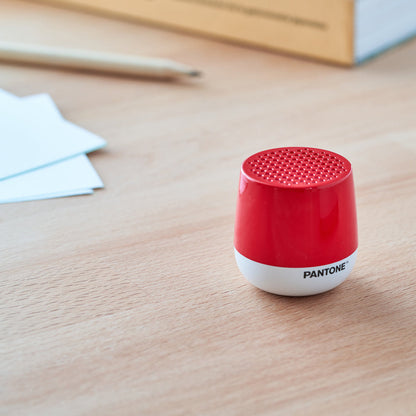 Lexon Mino+ Mini Bluetooth Speaker PANTONE - 2035 Red - Image 3