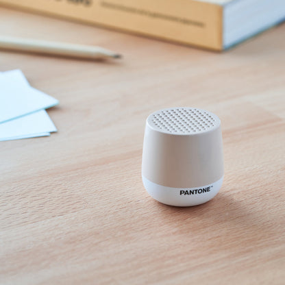 Lexon Mino+ Mini Bluetooth Speaker PANTONE - Sand - Image 2