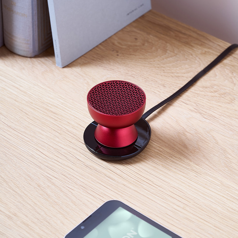 Lexon Tamo Infinitely Pairable Bluetooth Speaker - Red - Image 4