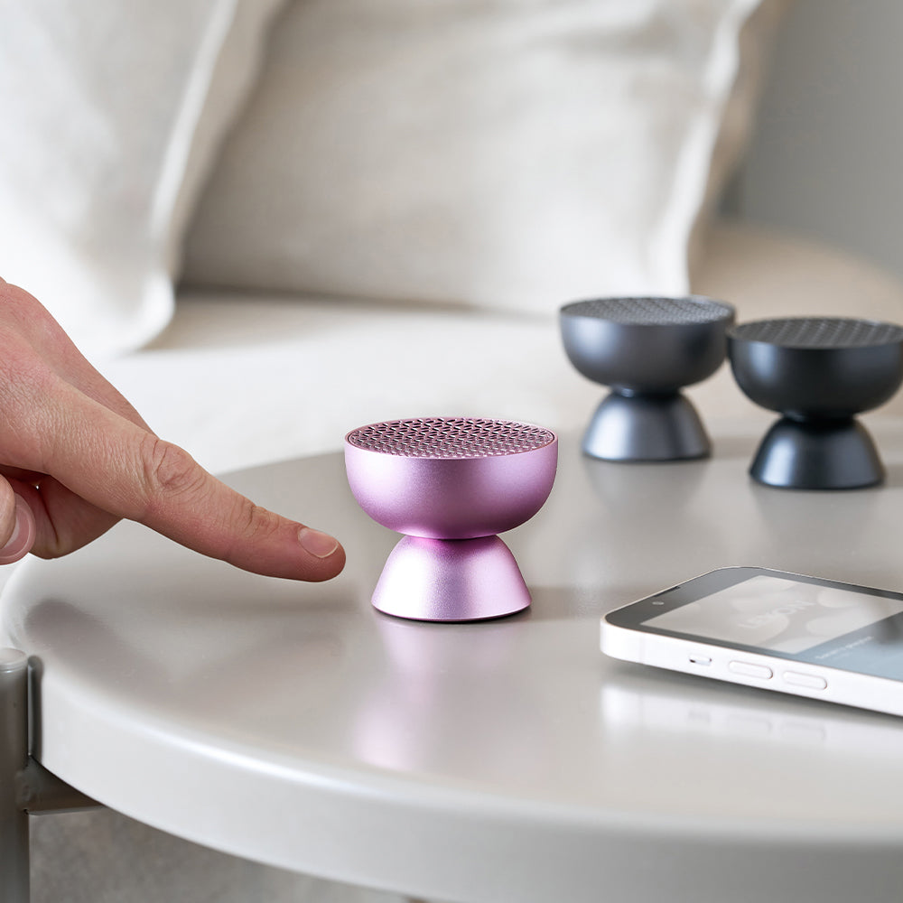 Lexon Tamo Infinitely Pairable Bluetooth Speaker - Pink - Image 5