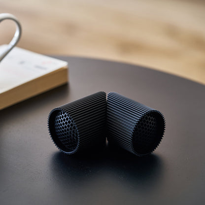 Lexon Ray Set Of Magnetic Bluetooth Speakers - Black - Image 4