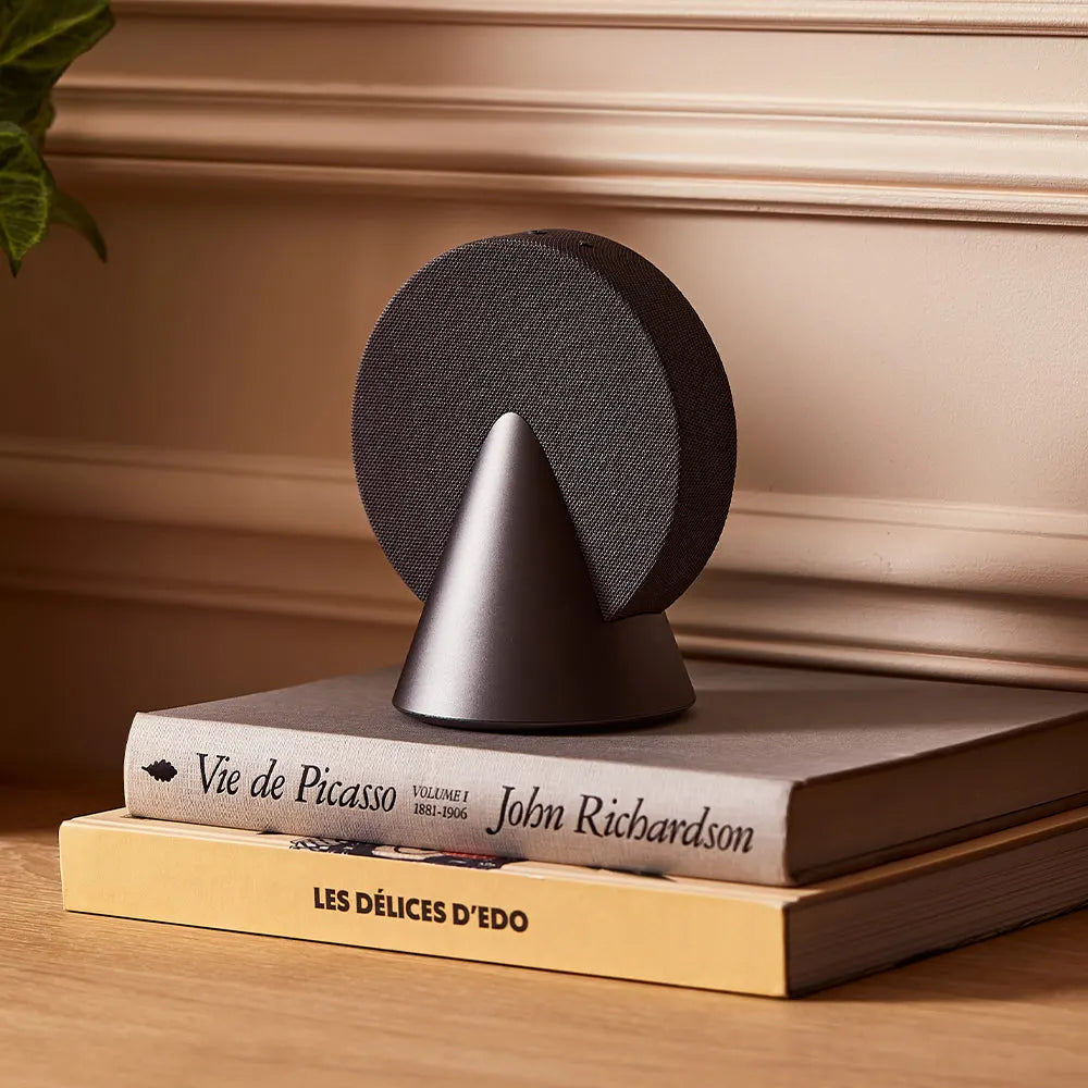 Lexon Conic 360 Bluetooth Speaker - Grey - Image 2
