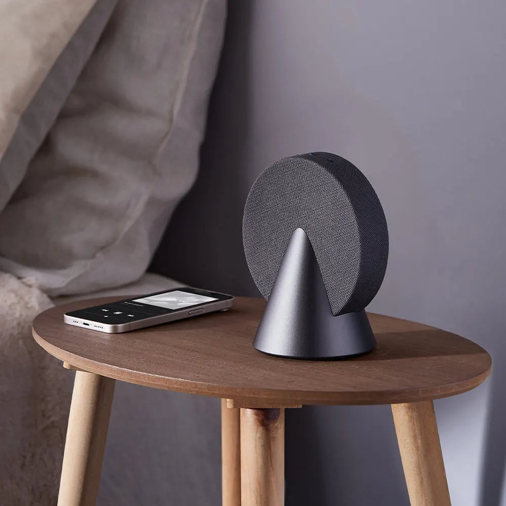 Lexon Conic 360 Bluetooth Speaker - Grey - Image 4
