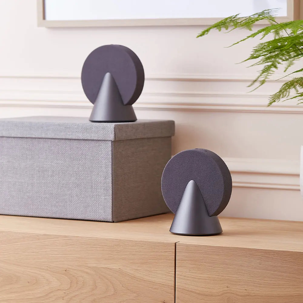 Lexon Conic 360 Bluetooth Speaker - Grey - Image 8