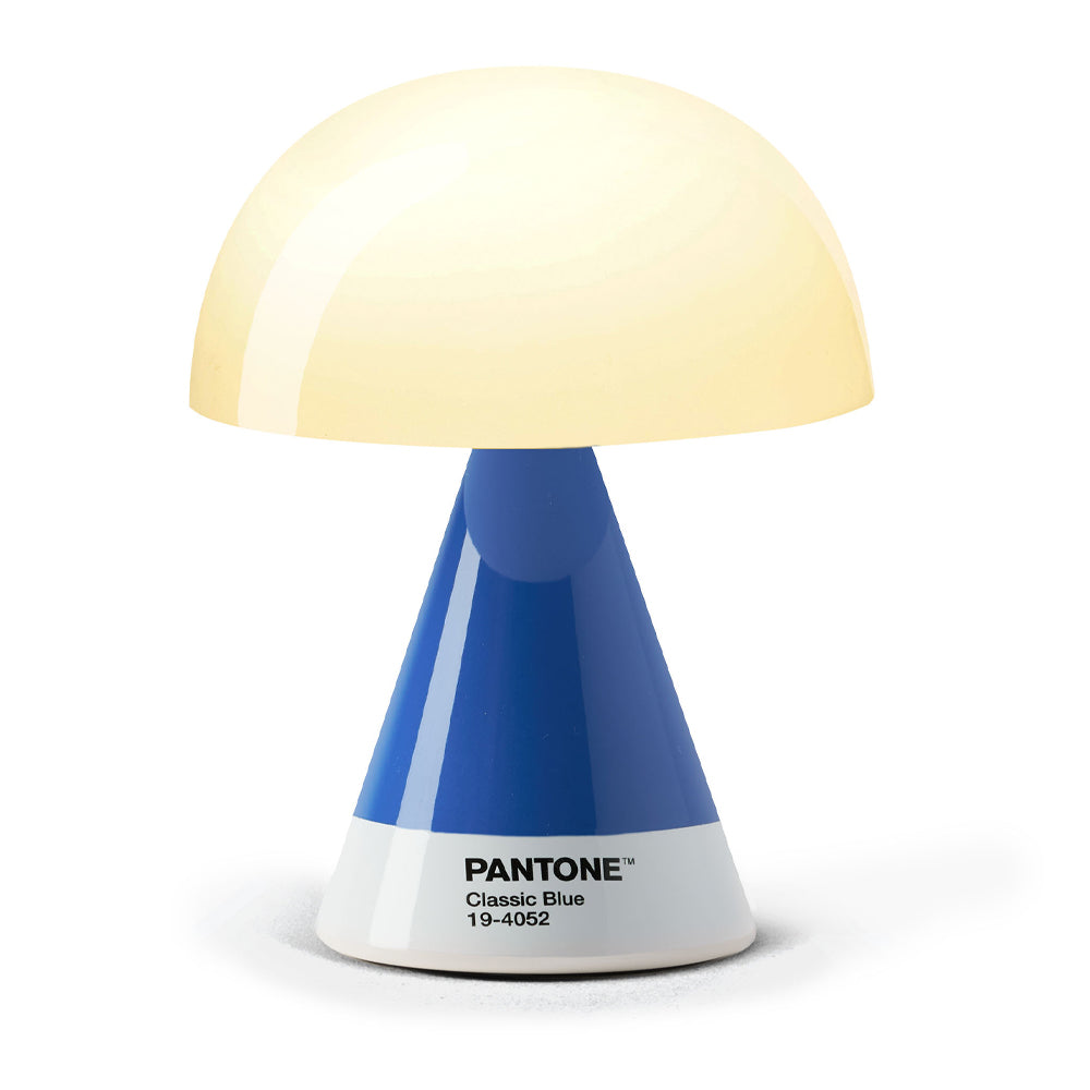 Lexon GIFT Set PANTONE - Includes Mino+ Mini Speaker, Flip Classic Clock, Mina M Lamp, Thykho 3  Speaker - Classic Blue - Image 3
