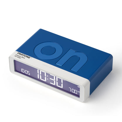 Lexon GIFT Set PANTONE - Includes Mino+ Mini Speaker, Flip Classic Clock, Mina M Lamp, Thykho 3  Speaker - Classic Blue - Image 4