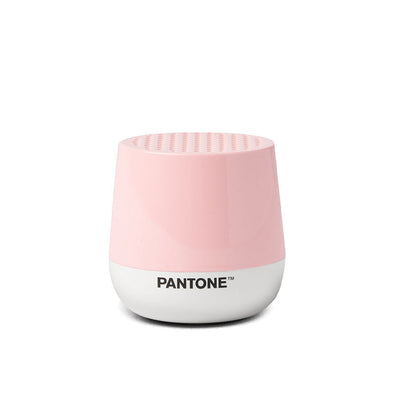 Lexon GIFT Set PANTONE - Includes Mino+ Mini Speaker, Flip Classic Clock, Mina M Lamp, Thykho 3  Speaker - Rose Pink - Image 4