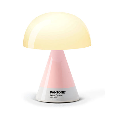 Lexon GIFT Set PANTONE - Includes Mino+ Mini Speaker, Flip Classic Clock, Mina M Lamp, Thykho 3  Speaker - Rose Pink - Image 5