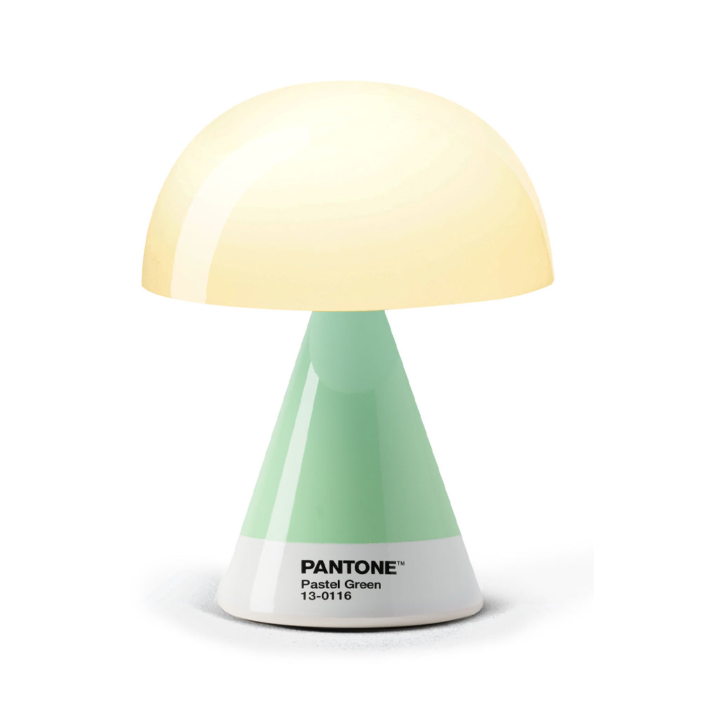 Lexon GIFT Set PANTONE - Includes Mino+ Mini Speaker, Flip Classic Clock, Mina M Lamp, Thykho 3  Speaker - Green - Image 3