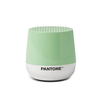Lexon GIFT Set PANTONE - Includes Mino+ Mini Speaker, Flip Classic Clock, Mina M Lamp, Thykho 3  Speaker - Green - Image 5