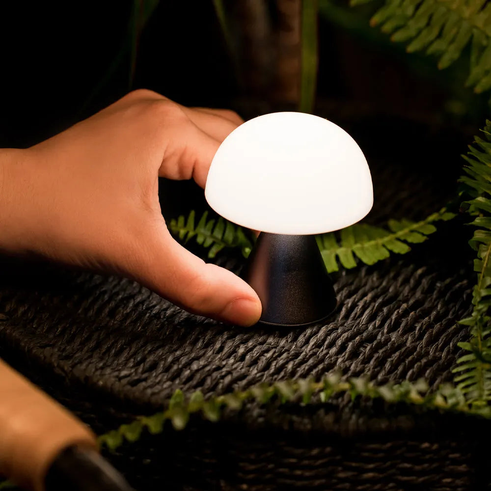 Lexon Mina Mini Led Lamp - Gunmetal - Image 4