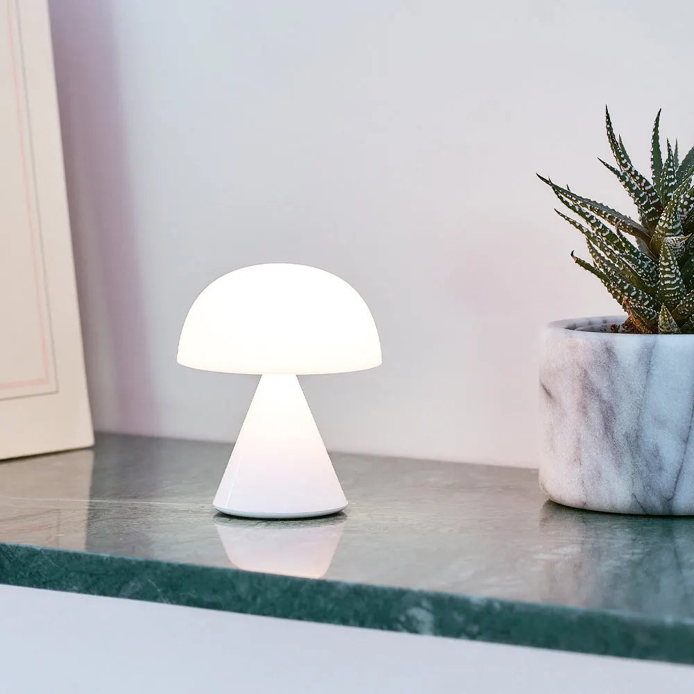 Lexon Mina Mini Led Lamp - White - Image 4
