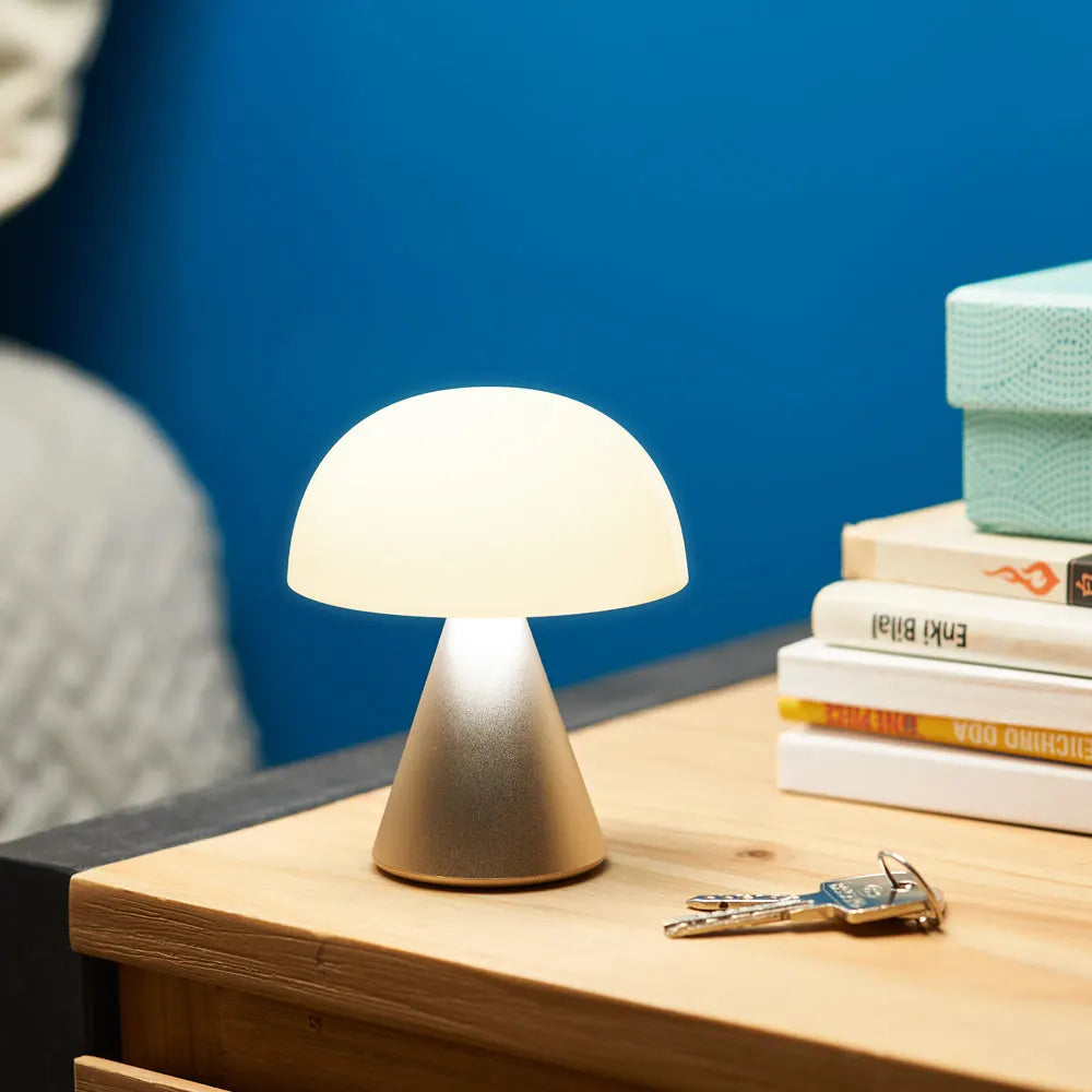 Lexon Mina M Medium Portable Led Lamp - Gold - Image 4
