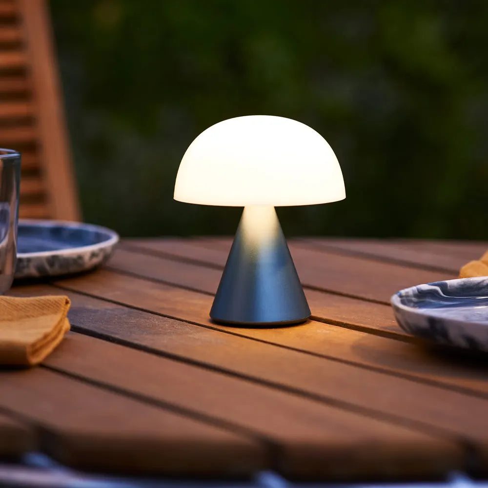 Lexon Mina M Medium Portable Led Lamp - Blue - Image 5