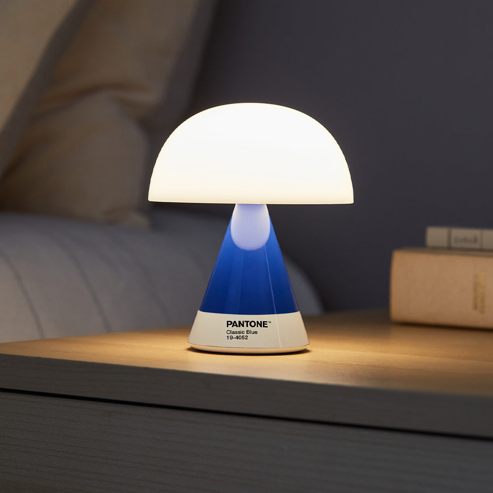 Lexon Mina M Medium Portable Led Lamp PANTONE - Classic Blue - Image 2