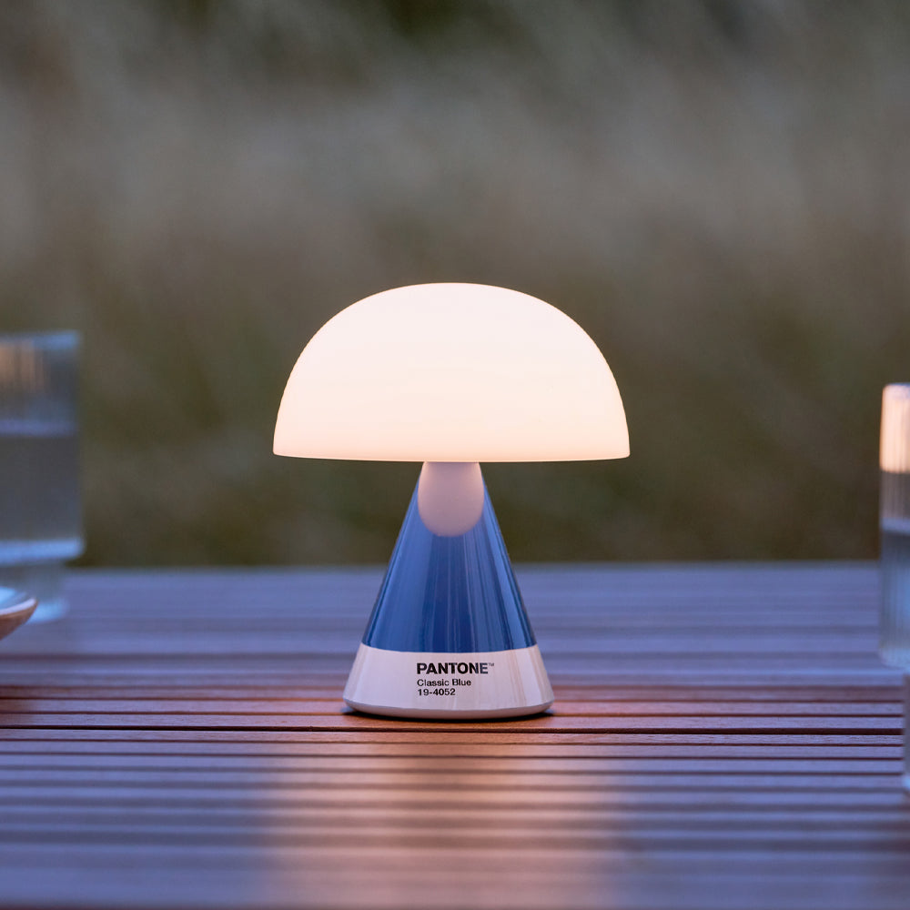 Lexon Mina M Medium Portable Led Lamp PANTONE - Classic Blue - Image 4