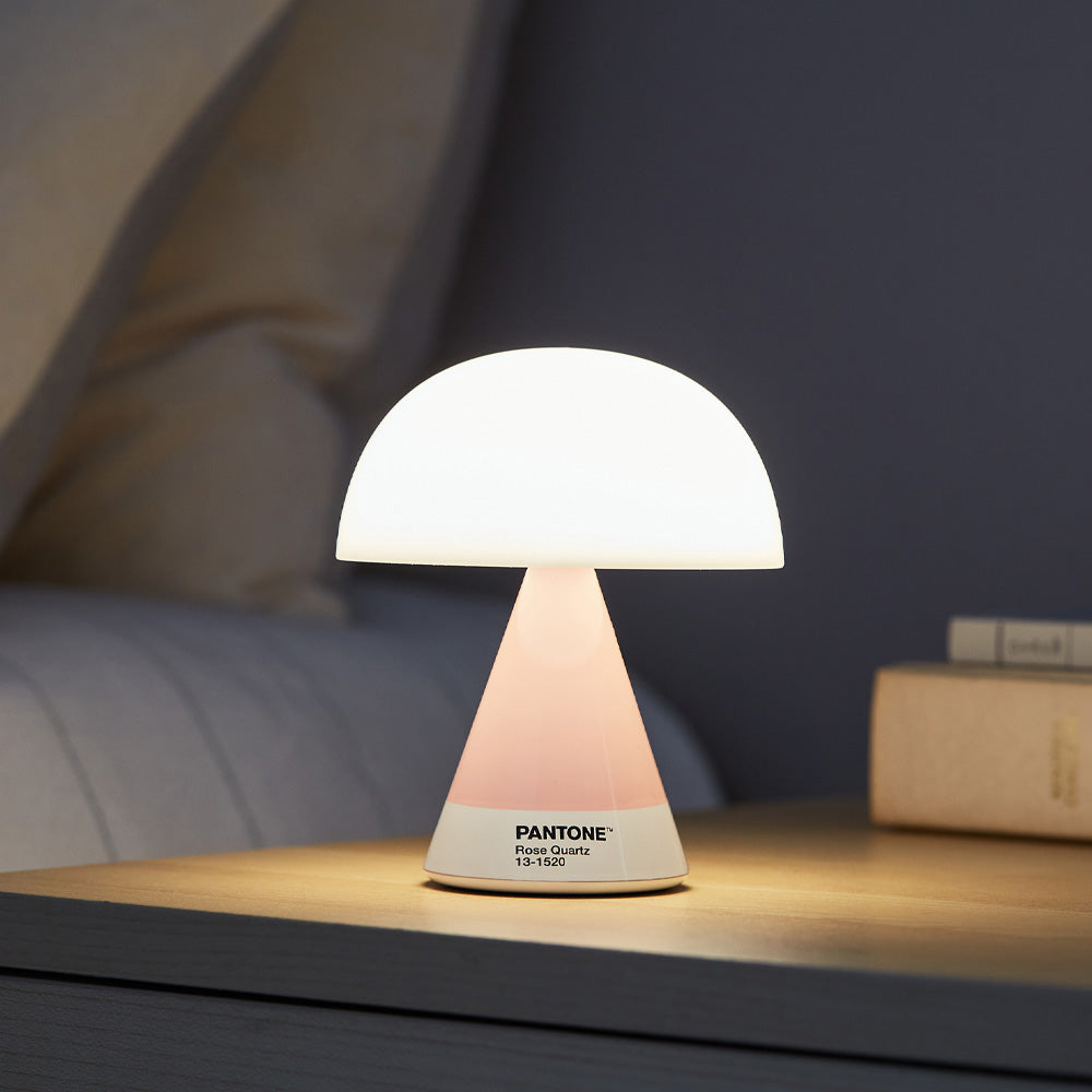 Lexon Mina M Medium Portable Led Lamp PANTONE - Rose Pink - Image 2