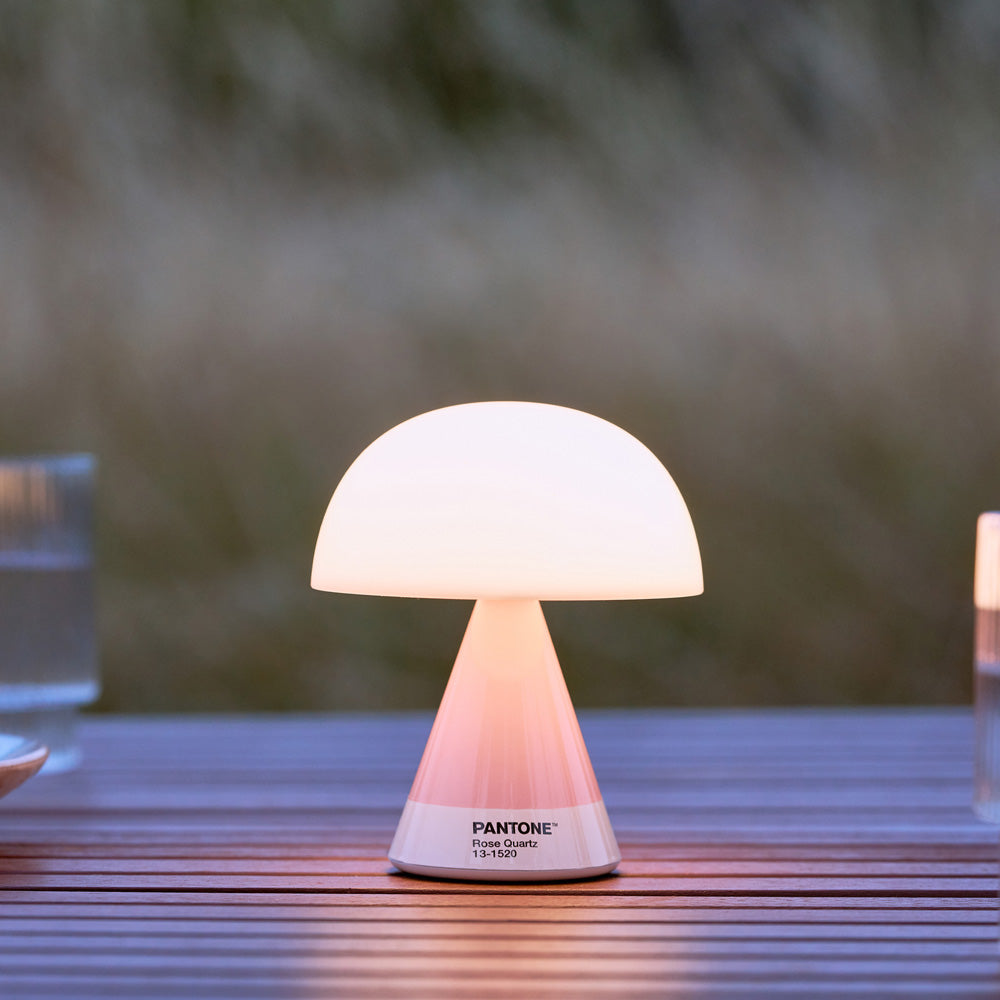 Lexon Mina M Medium Portable Led Lamp PANTONE - Rose Pink - Image 4