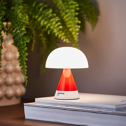Lexon Mina M Medium Portable Led Lamp PANTONE -2035 Red - Image 4
