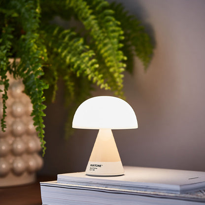 Lexon Mina M Medium Portable Led Lamp PANTONE - Sand - Image 5
