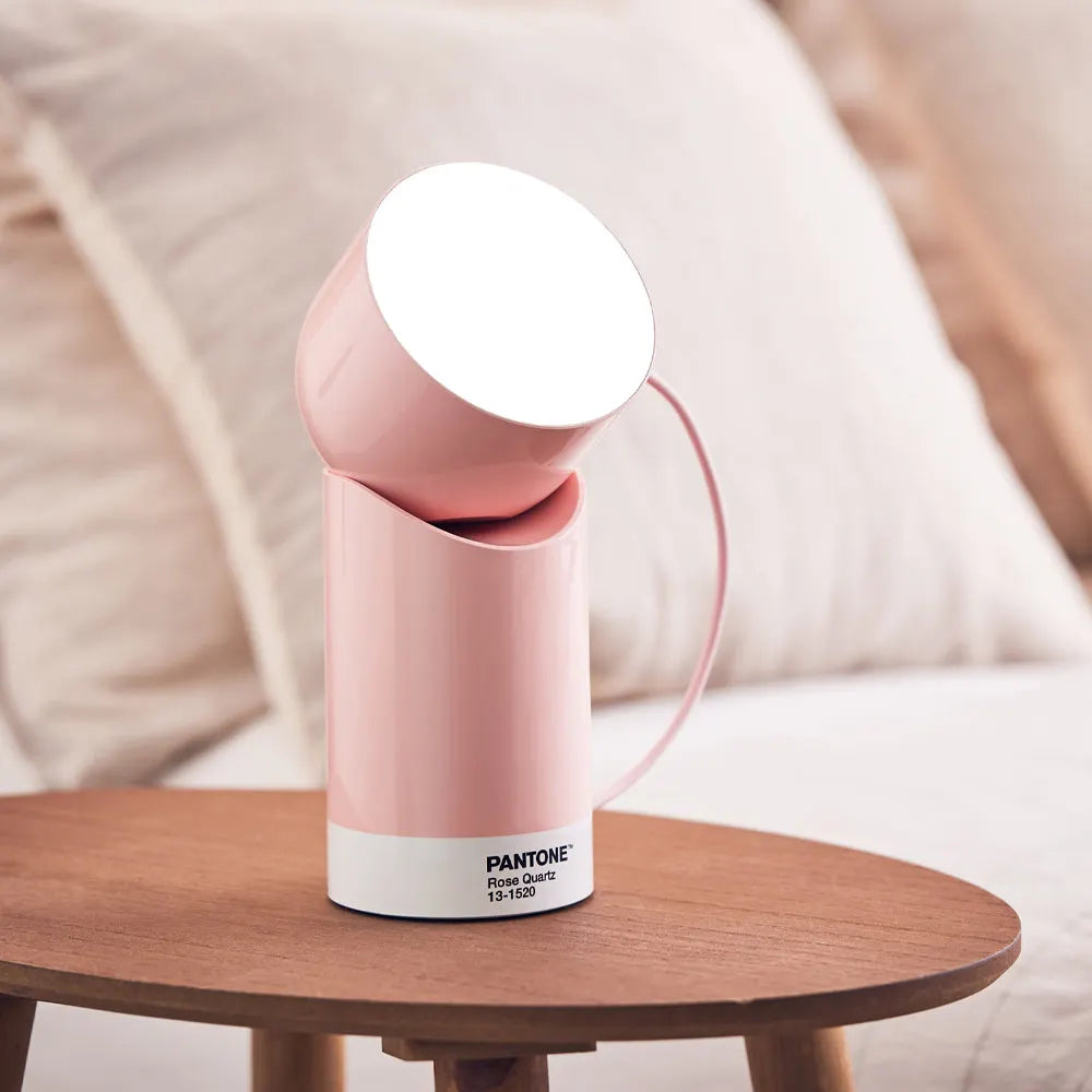 Lexon Orbe Portable Led Lamp With Moving Head PANTONE - Rose Pink - Image 4