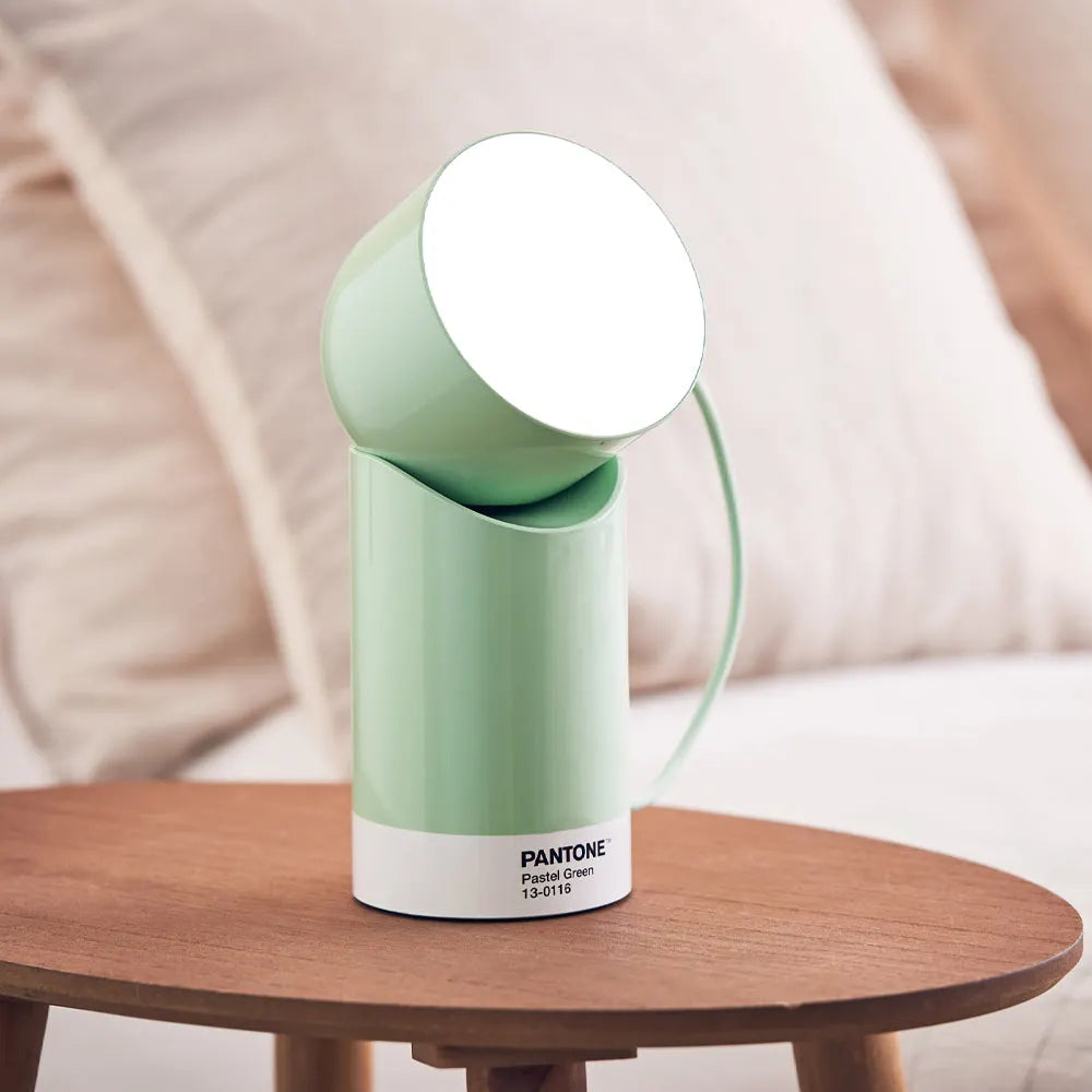 Lexon Orbe Portable Led Lamp With Moving Head PANTONE - Green - Image 4