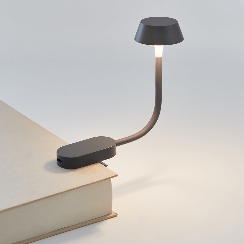 Lexon Mimi Flexible LED Lamp - Gunmetal - Image 2
