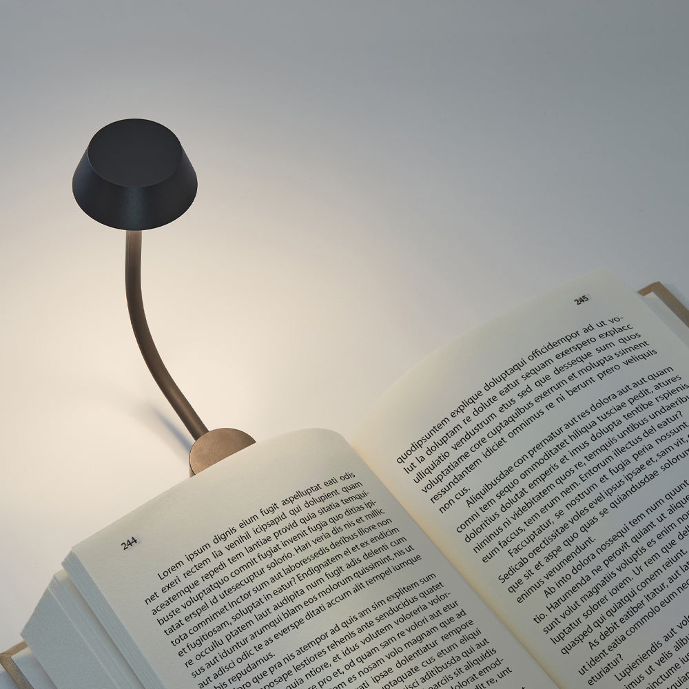 Lexon Mimi Flexible LED Lamp - Gunmetal - Image 4