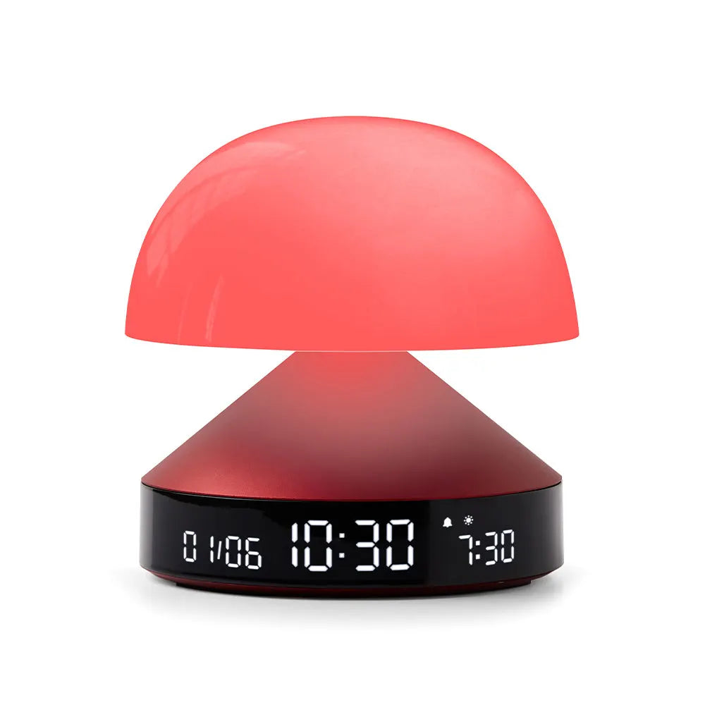 Lexon Mina Sunrise Sunrise Alarm Clock - Red - Image 2